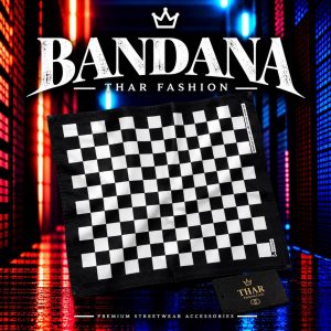 100% Cotton 2-Side Print Bandana – Unisex