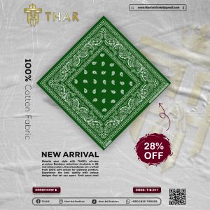 100% Cotton Bandana