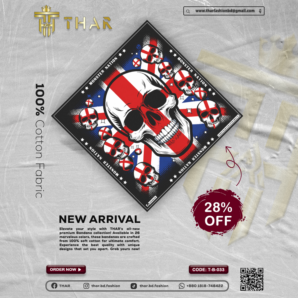 100% Cotton Bandana