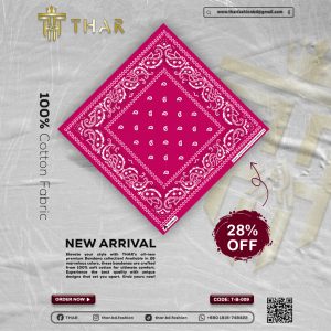 100% Cotton Bandana