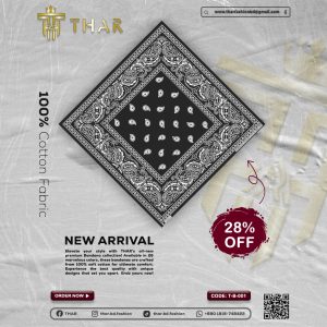 100% Cotton Bandana