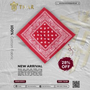 100% Cotton Bandana Male/Female