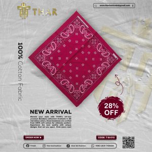 100% Cotton Bandana Male/Female