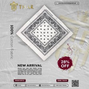 100% Cotton Bandana Male/Female