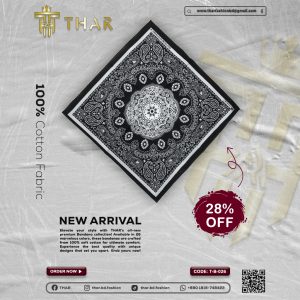100% Cotton Bandana Male/Female