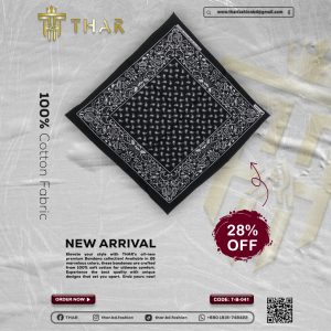 100% Cotton Bandana Male/Female