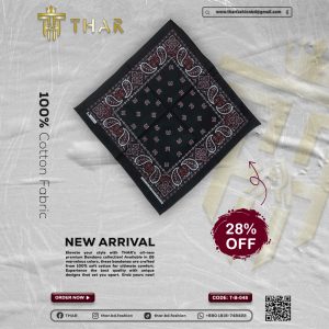 100% Cotton Bandana Male/Fmale