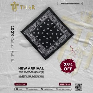 100% Cotton Bandana Male/Fmale
