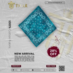 100% Cotton Bandana Male / Female