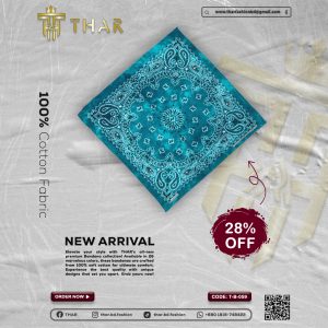 100% Cotton Bandana Male/Female