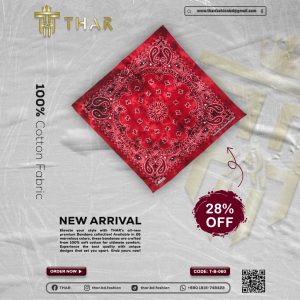 1005Cotton Bandana Male/Female
