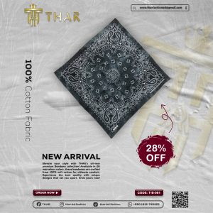 100% Cotton Bandana Male/Female