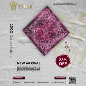100% Cotton Banadana Male/Famle