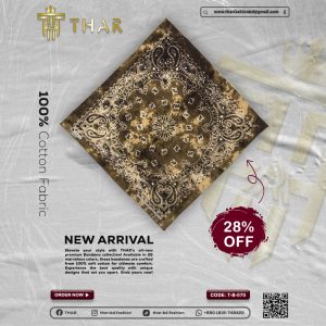 100% Cotton Bandana Male / Female