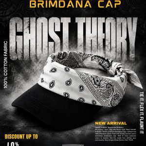 THAR GHOST THEORY Bandana Brim Cap – Premium Cotton