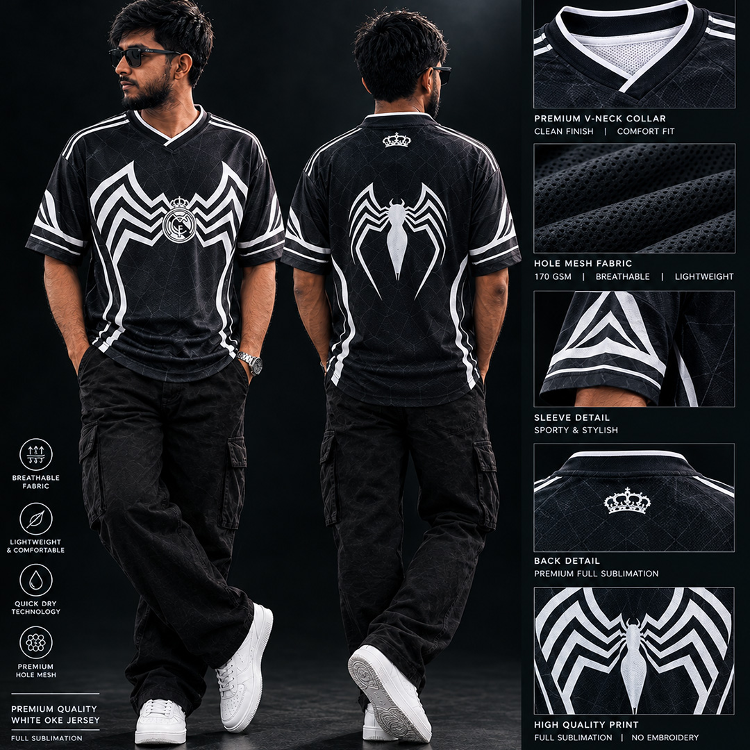 THAR Predator Mode Y2K Oversized Jersey
